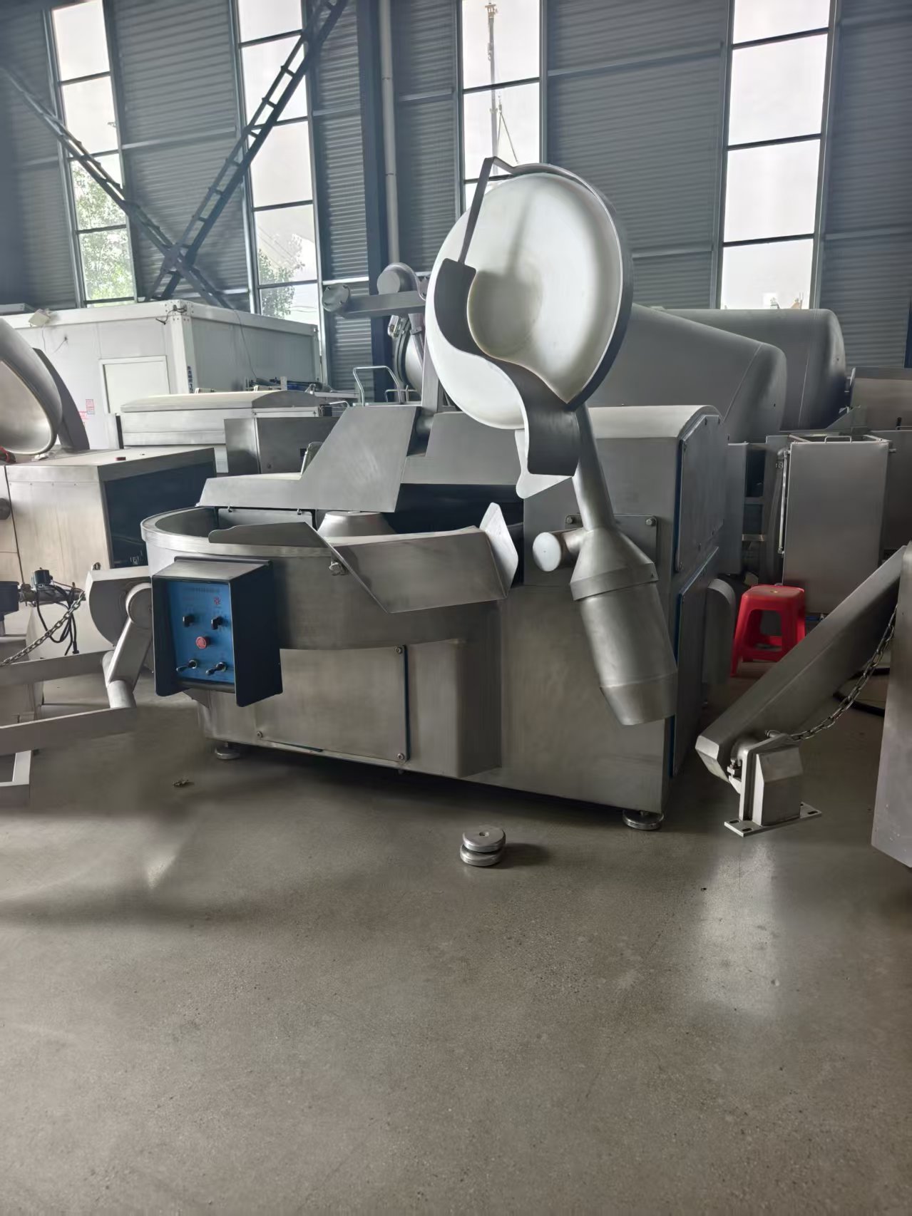 Brand New Automatic Planetary Mixing Cooking Kettle, Hydraulic Tilting Mixer For Meat Filling & Hot Pot Sauce Processing