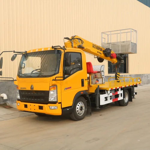 20m Aerial Platform Truck  Telescopic Boom Aerial Truck with Basket