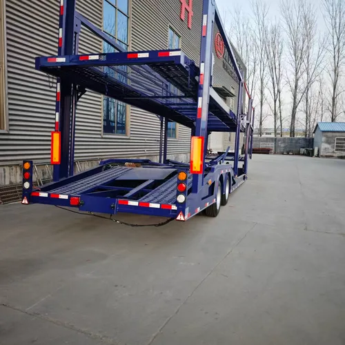 Heavy Duty 2-Axle 8-10 Cars Capacity Car Carrier Semi Trailer for Long Distance Vehicle Transport Special Promotion Trailer