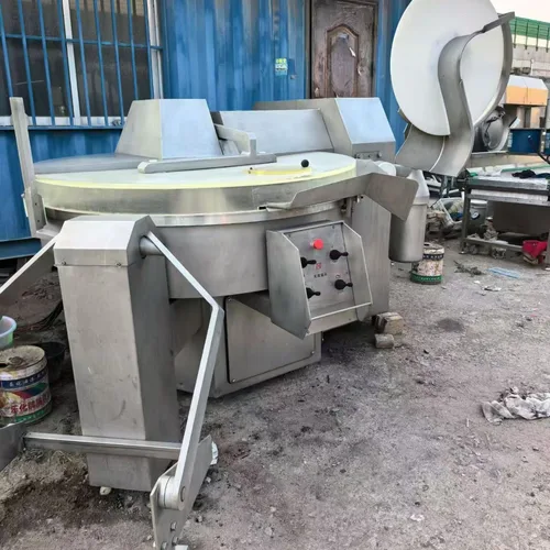 Brand New ZB330 Automatic Bowl Cutter with Hydraulic Feeder, Frequency Conversion Meat Emulsifying Machine for Sausage, Fish Paste & Qiansye Tofu