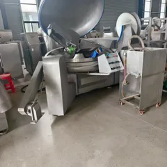 Brand New Automatic Planetary Mixing Cooking Kettle, Hydraulic Tilting Mixer For Meat Filling & Hot Pot Sauce Processing