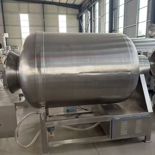Brand New Vacuum Meat Tumbler, Automatic Variable Frequency Meat Marinating Machine With Hydraulic Tilting Barrel For Steak & Chicken Chop