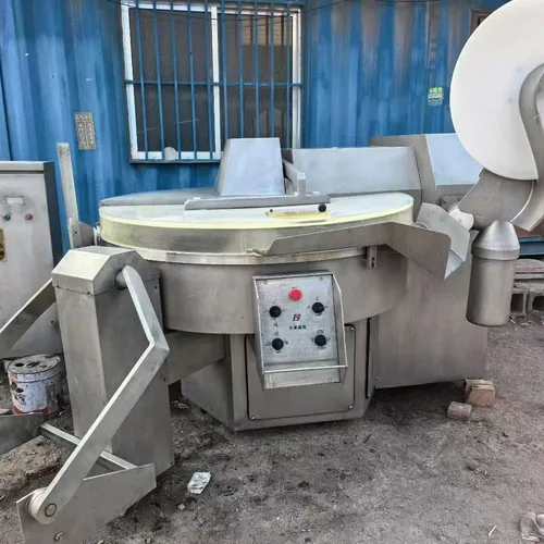 Brand New ZB330 Automatic Bowl Cutter with Hydraulic Feeder, Frequency Conversion Meat Emulsifying Machine for Sausage, Fish Paste & Qiansye Tofu