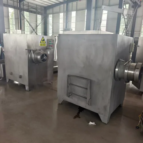 Industrial Frozen Meat Grinder, Unthawed Frozen Block Meat Crushing Machine For Meat Processing Plant