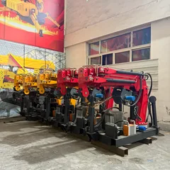 Hydraulic truck light truck modification with accompanying crane