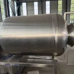 Brand New Vacuum Meat Tumbler, Automatic Variable Frequency Meat Marinating Machine With Hydraulic Tilting Barrel For Steak & Chicken Chop