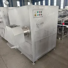 Industrial Frozen Meat Grinder, Unthawed Frozen Block Meat Crushing Machine For Meat Processing Plant
