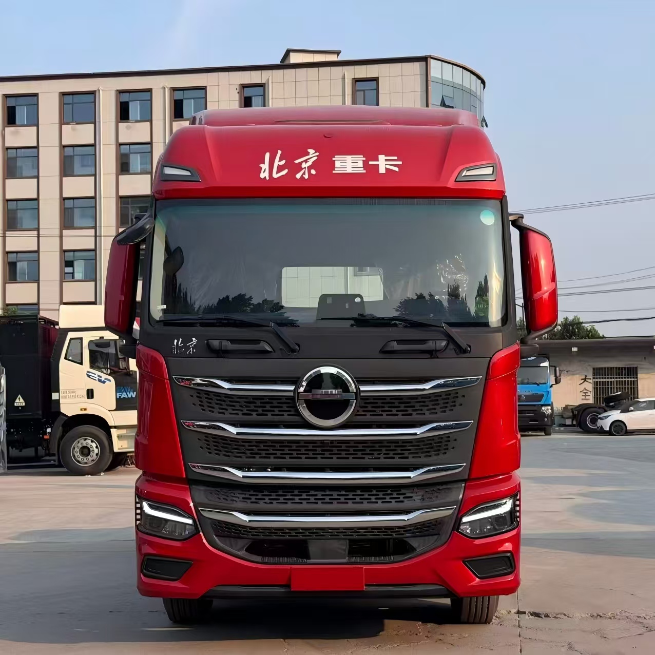 北京卡车Dream Youth 6×4牵引车头，康明斯X10NS6B480 480HP手动变速箱集装箱运输车，适用于中亚长途运输