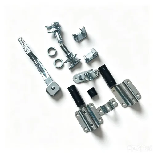 1 Inch Standard Container Lock Set for Shipping Containers, Complete 1" Door Lock Kit (Lock Bar Tube Not Included)