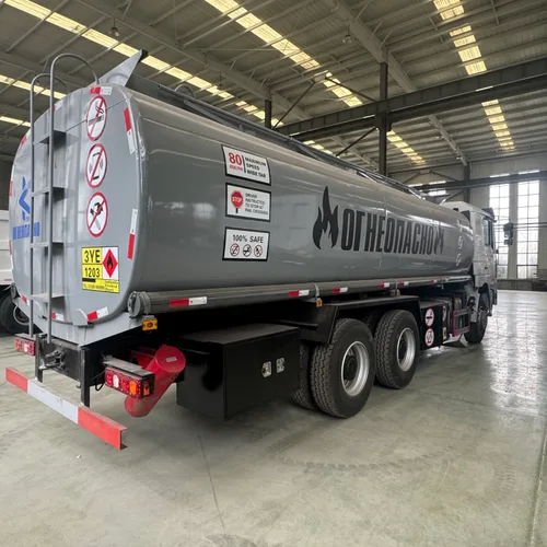 SHACMAN F3000 6×4 Remanufactured Fuel Tank Truck (Russian Standard Flammable Oil Transport Tanker)
