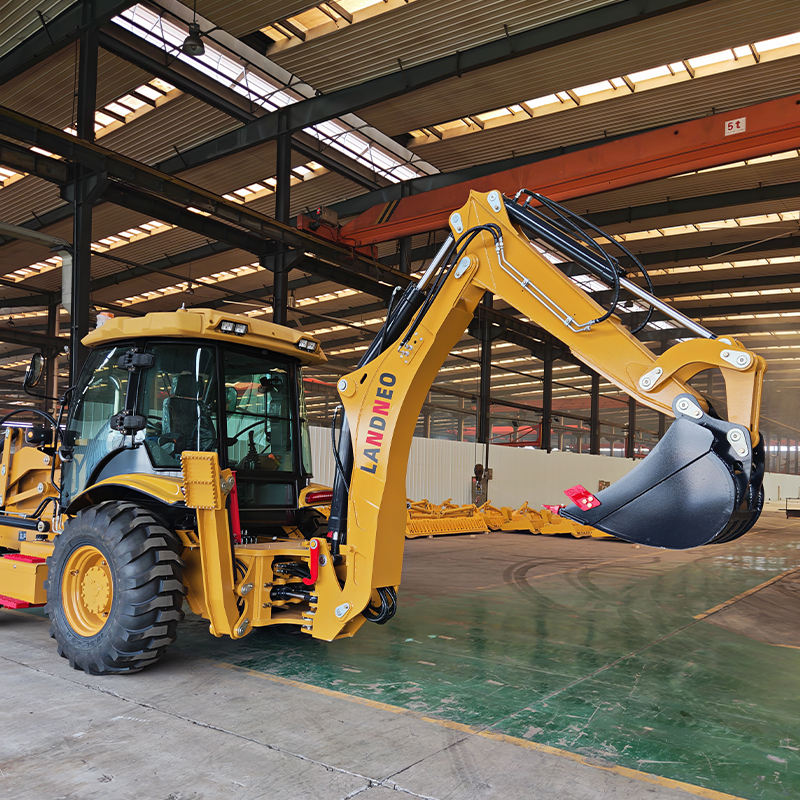 LANDNEO-8000kg-heavy-duty-loader-backhoe-40HC-container-shipping-logistics