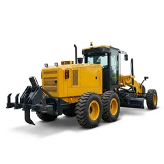 LANDNEO-motor-grader-uneven-road-grading-action-blade-contact