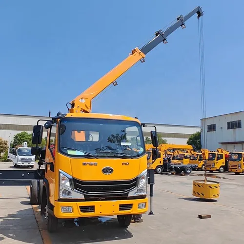 SHENTUI-20M-aerial-platform-truck-truck-mounted-crane-lifting-front-view