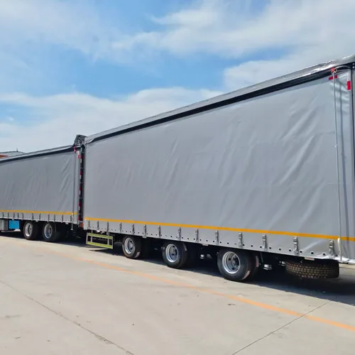 New EU Standard Central Axle Curtain Side Truck For European E-commerce Pallet LTL Freight Transport