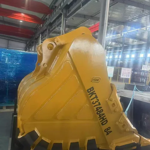 CAT374 Heavy Duty Rock Bucket 4.7CBM 84 Inch Fit 74 Ton Excavator NM400 Wear Plate Mining Quarry Excavator Attachment