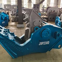 Complete Series Hydraulic Concrete Pulverizer Model 1400/1700/2660 Single Cylinder & Rotary Double Cylinder Fit 20-35 Ton Excavator Demolition Rebar Separation