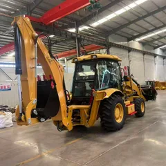 LANDNEO-diesel-backhoe-loader-4WD-front-angle-reinforced-steel-construction