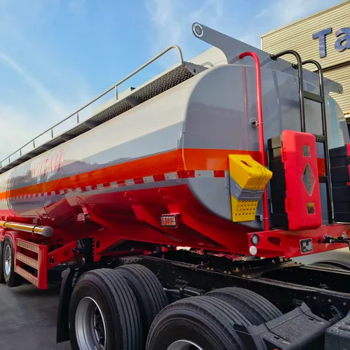 Custom Multi-compartment Liquid Tank Semi-Trailer Split Tank With Screw Connection For Africa Central Asia Export
