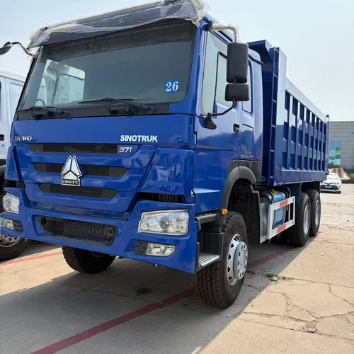 371HP WD615 Euro II Mechanical Pump HOWO 6×4 Rear Tipper Truck, Heavy-duty Sand Quarry Engineering Dumper
