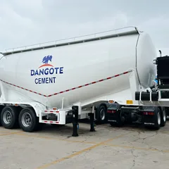 3 Axle Bulk Cement Tanker Semi Trailer for Sale