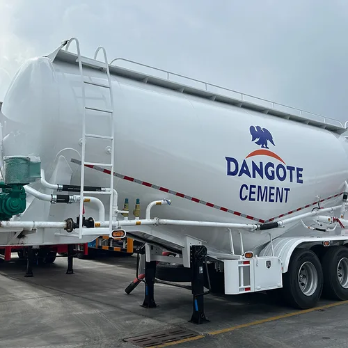3 Axle Bulk Cement Tanker Semi Trailer for Sale