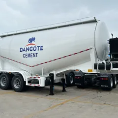 3 Axle Bulk Cement Tanker Semi Trailer for Sale
