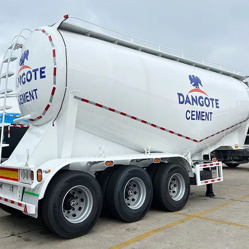 3 Axle Bulk Cement Tanker Semi Trailer for Sale