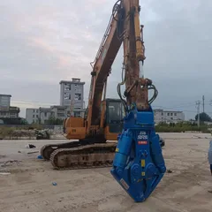 JSD F290 Double Cylinder Hydraulic Scrap Shear 2900kg Weight 690mm Opening For 20-30 Ton Excavator Scrap Metal & Car Dismantling