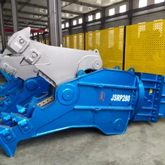 Complete Series Hydraulic Concrete Pulverizer Model 1400/1700/2660 Single Cylinder & Rotary Double Cylinder Fit 20-35 Ton Excavator Demolition Rebar Separation