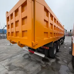 Used SINOTRUK HOWO 8X4 Dump Truck 371HP Big Pump Engine Euro II Standard Reinforced Chassis & Box For Mine Waste Transport Africa Middle East