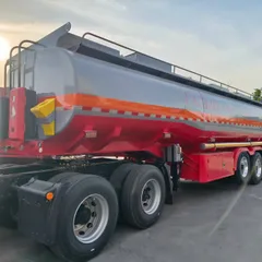 Custom Multi-compartment Liquid Tank Semi-Trailer Split Tank With Screw Connection For Africa Central Asia Export