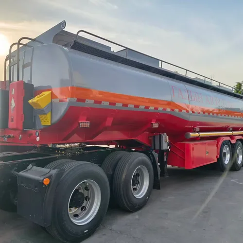 Custom Multi-compartment Liquid Tank Semi-Trailer Split Tank With Screw Connection For Africa Central Asia Export
