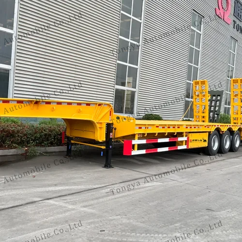 3 Axle Low Bed Semi Trailer