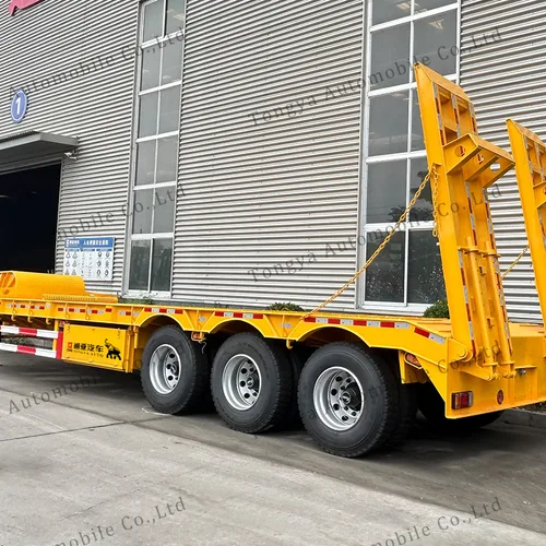 3 Axle Low Bed Semi Trailer