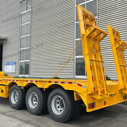 3 Axle Low Bed Semi Trailer