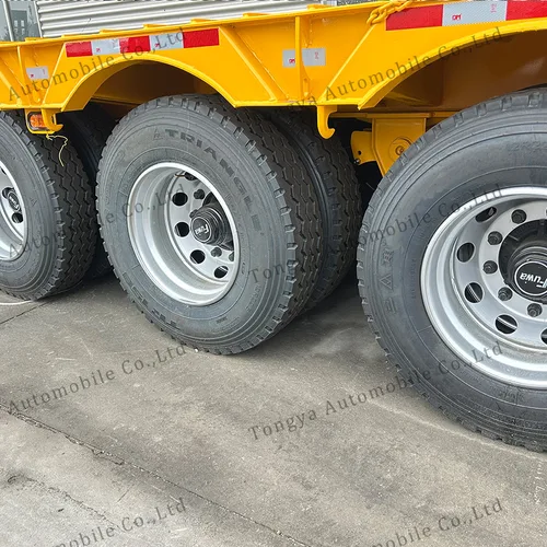 3 Axle Low Bed Semi Trailer