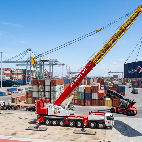 300 Ton Port Handling Mobile Crane - Official Technical Overview & Datasheet