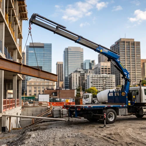 Municipal Engineering Truck Mounted Crane - Official Technical Overview & Datasheet