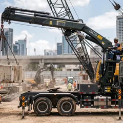 Municipal Engineering Truck Mounted Crane 6x4 | 10T Rated Load | SINOTRUK Chassis