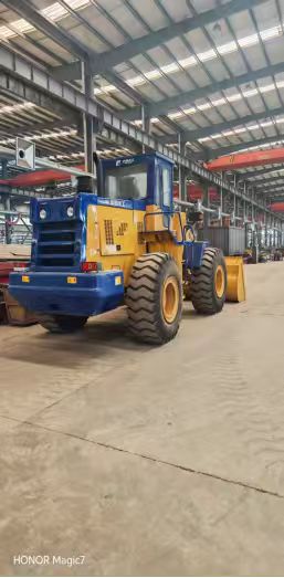 Used Lonking 5Ton Wheel Loader WD10G220E21 162kW 3m³ Bucket For Sand Mine Batching Plant