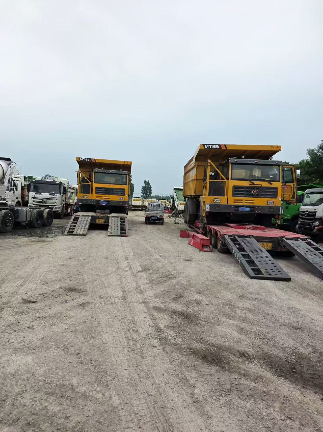 LINGONG MT96L Second-hand Wide-body Mining Dump Truck Heavy Duty For Open Pit Ore & Aggregate Transport