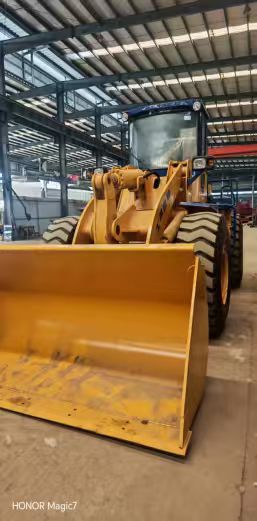 Used Lonking 5Ton Wheel Loader WD10G220E21 162kW 3m³ Bucket For Sand Mine Batching Plant
