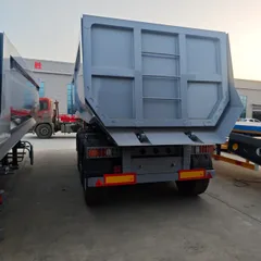 Heavy Duty 3-Axle U-Shape Tipper Steel Semi Trailer 40 Ton for Sand and Aggregate Transport Factory Price