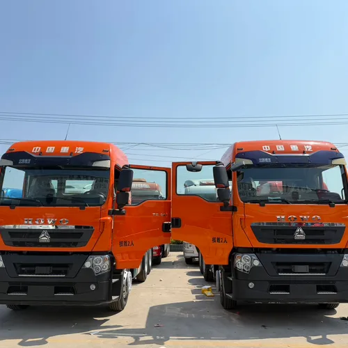 HOWO TX Pre-registered Tractor Truck WP10.5H 460HP Euro5 12-speed Gearbox 3.08 Ratio For Cross-border Logistics