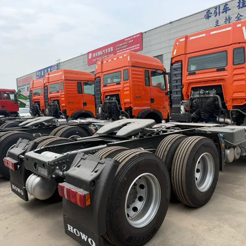 HOWO TX Pre-registered Tractor Truck WP10.5H 460HP Euro5 12-speed Gearbox 3.08 Ratio For Cross-border Logistics