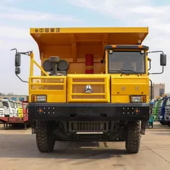 Factory Second-hand CNHTC Huanghe HH135 Mining Truck, WP15 770HP 50m³ Wear-resistant Cargo Box