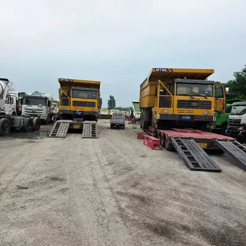 LINGONG MT96L Second-hand Wide-body Mining Dump Truck Heavy Duty For Open Pit Ore & Aggregate Transport
