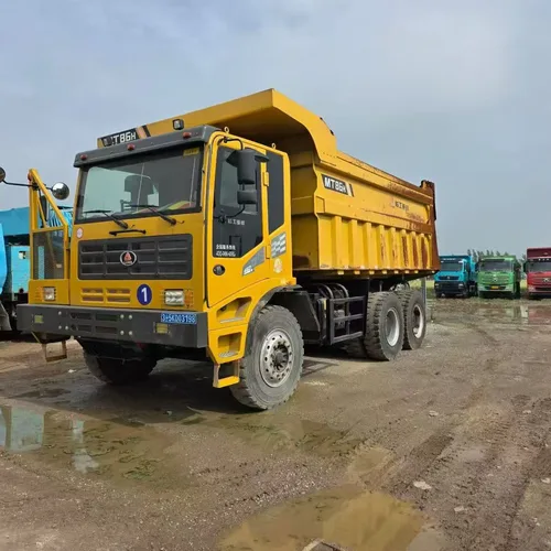 Used Front Top Mining Truck Depokal Cylinder 20mm Thick Floor Anti-sticky Heating System For Cold Mining Area