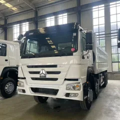 Remanufactured SINOTRUK HOWO 8×4 Dump Truck 371HP Euro II/III For Mine Ore Haulage Export