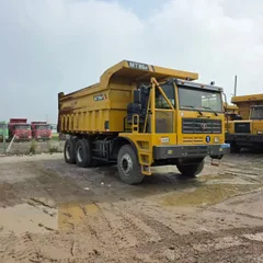 Used Front Top Mining Truck Depokal Cylinder 20mm Thick Floor Anti-sticky Heating System For Cold Mining Area